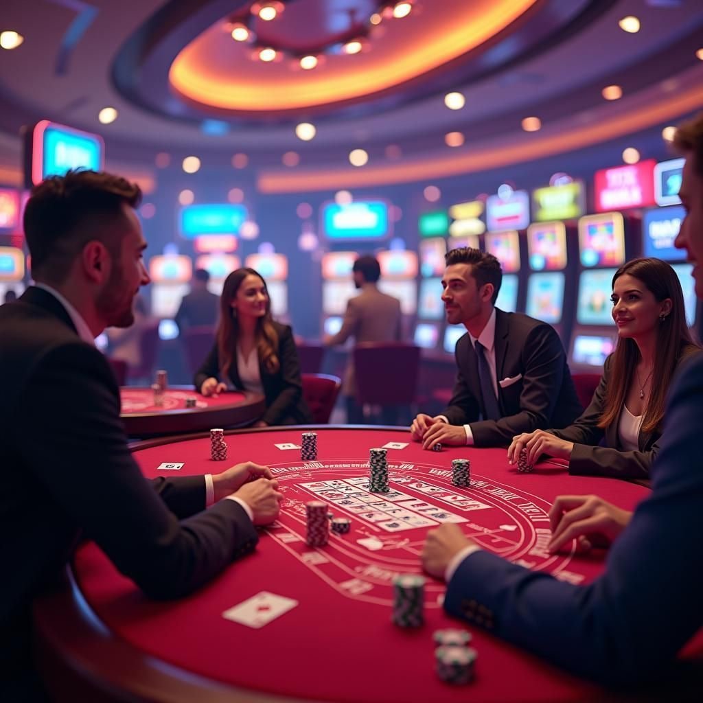 Live Casino Baccarat Roulette HD Streaming Myanmar VIP